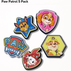 Crocs Nickelodeon Paw Patrol 5 Pack Jibbitz Charms